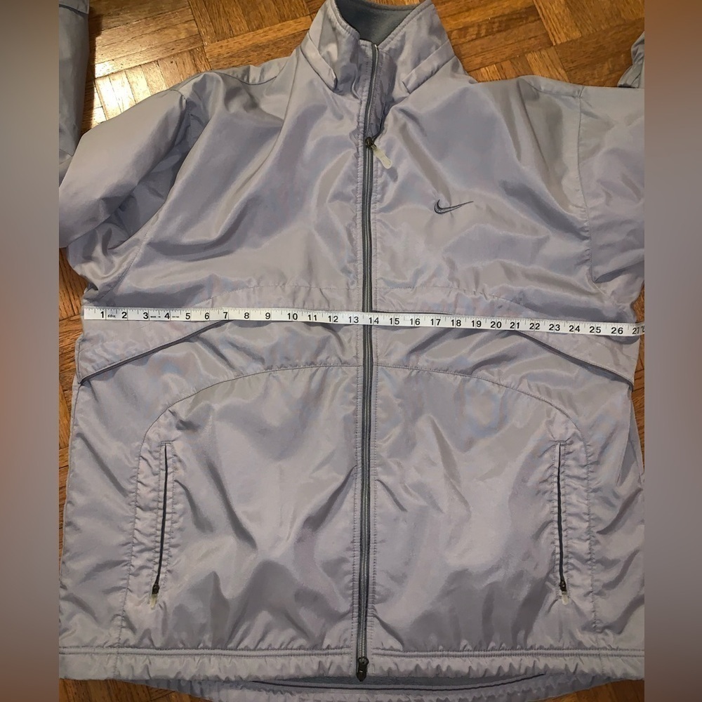 Nike Nylon Fleece Lined Mens Jacket/Coat Vintage - Picture 11 of 12